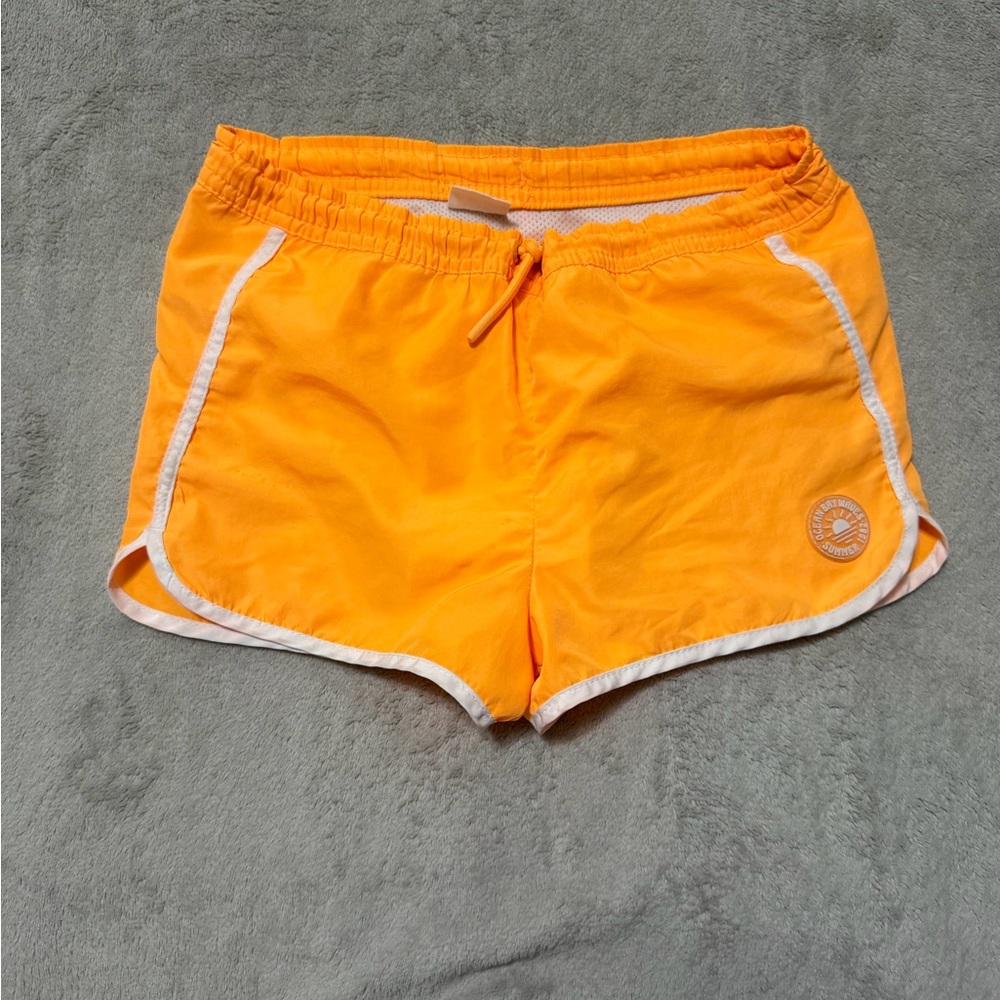 Zara Vibrant Orange kids swim Shorts